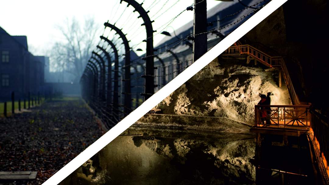 Auschwitz-Birkenau, Wieliczka Salt Mine One-Day Tour from Krakow