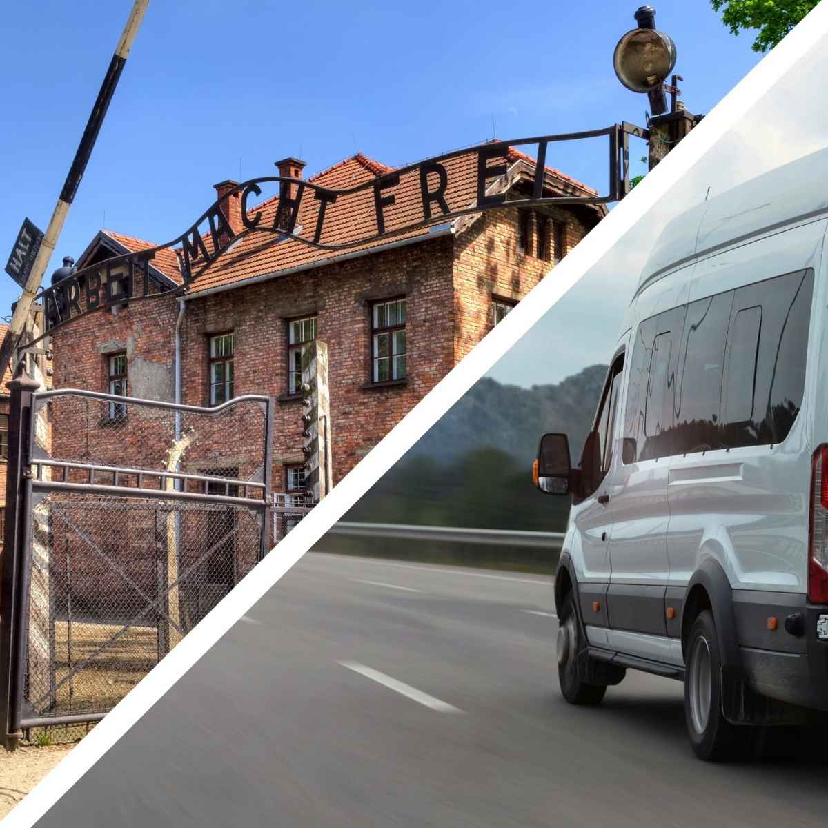 Auschwitz-Birkenau museum- og minnested, privat transport fra Krakow